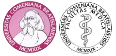 Logos der Comenius Universität in Bratislava. Studieren Sie Medizin oder Zahnmedizin in Bratislava!