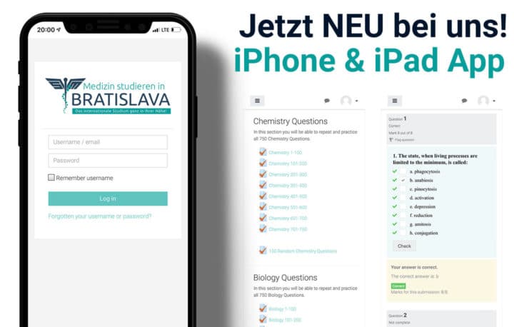 E-Learning App zum Medizinstudium in Bratislava