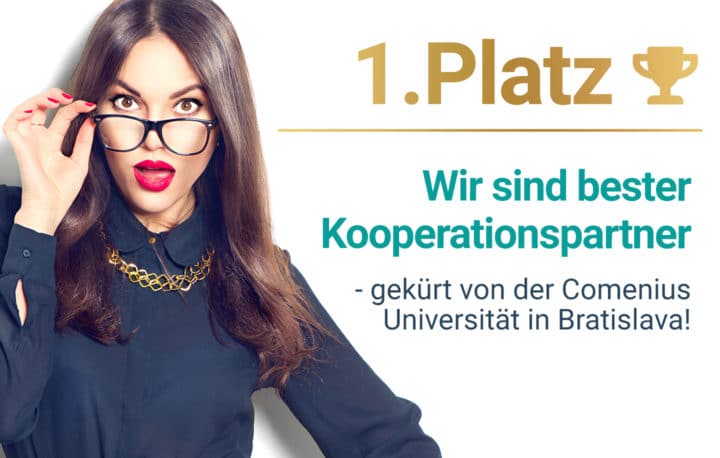 Wir sind der beste Kooperationspartner für die Vermittlung von Studienplätzen zum Medizinstudium in Bratislava.