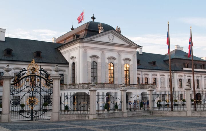 Präsidentenpalast in Bratislava
